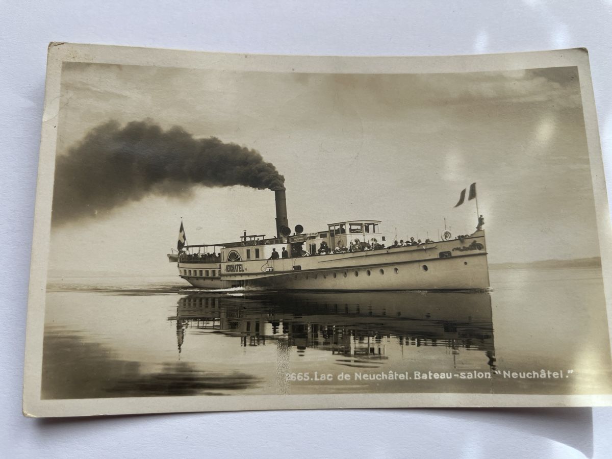 Cartoline postali: schiff neuenburg neuchatel – Usato da scharnachtal venduto da Riso500