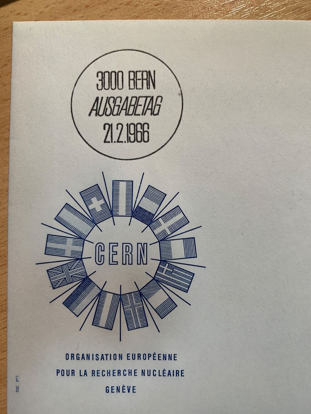 Tutti i francobolli: CERN Ersttagsbrief 21.2.1966 3000 Bern – Usato da Ibach venduto da lisch3 1