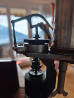 Historischer Dampfmaschinen-Indikator.James Dobbie Indikator