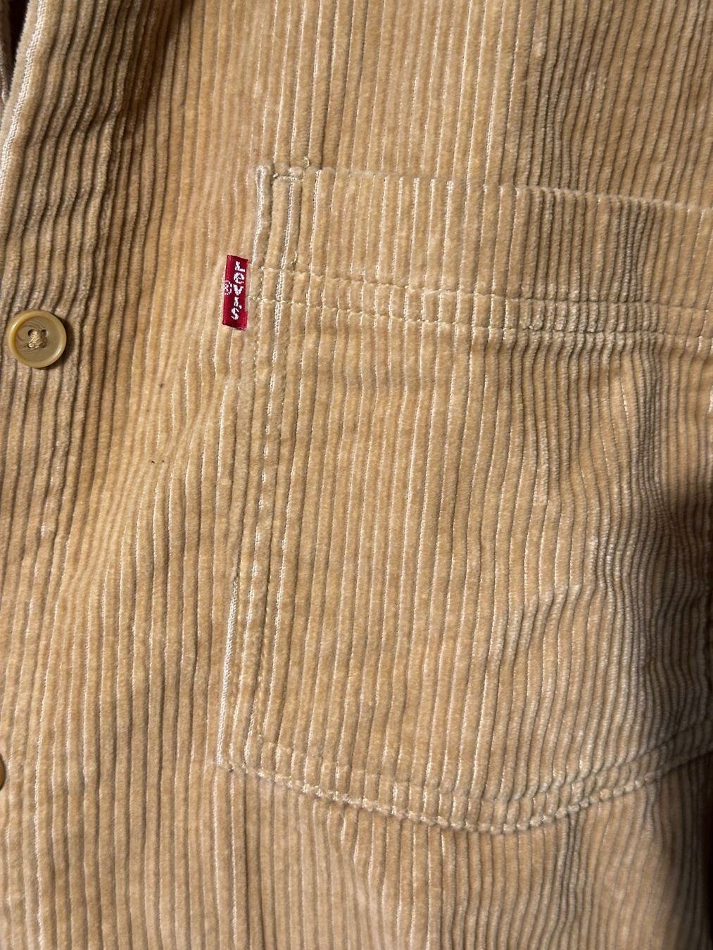 Levi's Camicie: Levi's Cordhemd braun Grösse S – Usato da Lauterbrunnen venduto da zepa 3