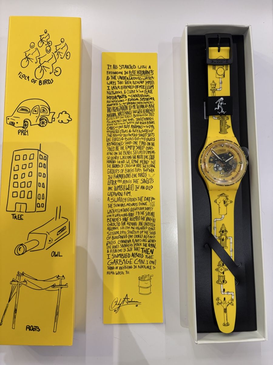 Swatch Orologi: Swatch Andy Anderson New – Nuovo e nell'imballaggio originale da Vevey venduto da Eiden77