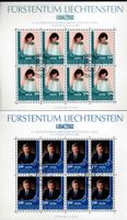 Liechtenstein  2 Bogen ab 2.- Franken