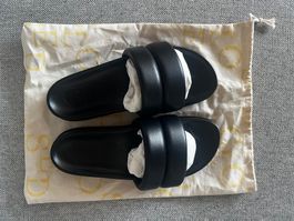 Slippers Schuhe aus Leder, CLOSED, Gr. 40
