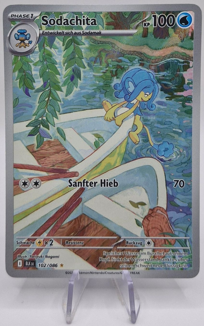 Pokémon Carte collezionabili: Sodachita / Simipour / Schwarze Blitze / BLK 102 – Nuovo (secondo la descrizione) da Arni AG venduto da PokemonCardsStore