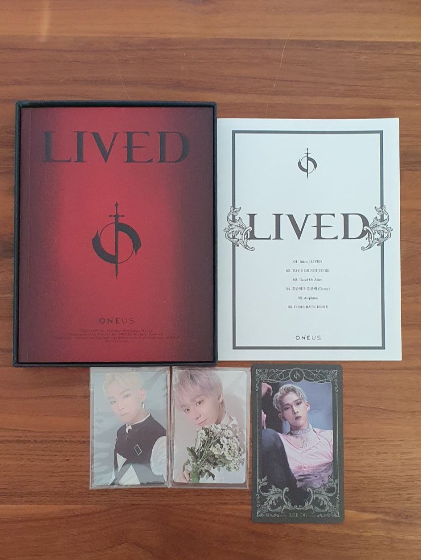CD: Oneus LIVED & Blood Moon Album Set – Usato da Kriens venduto da befor83 2