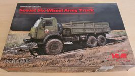 1:35 Kamaz Soviet 6 wheel army truck - ICM 35001