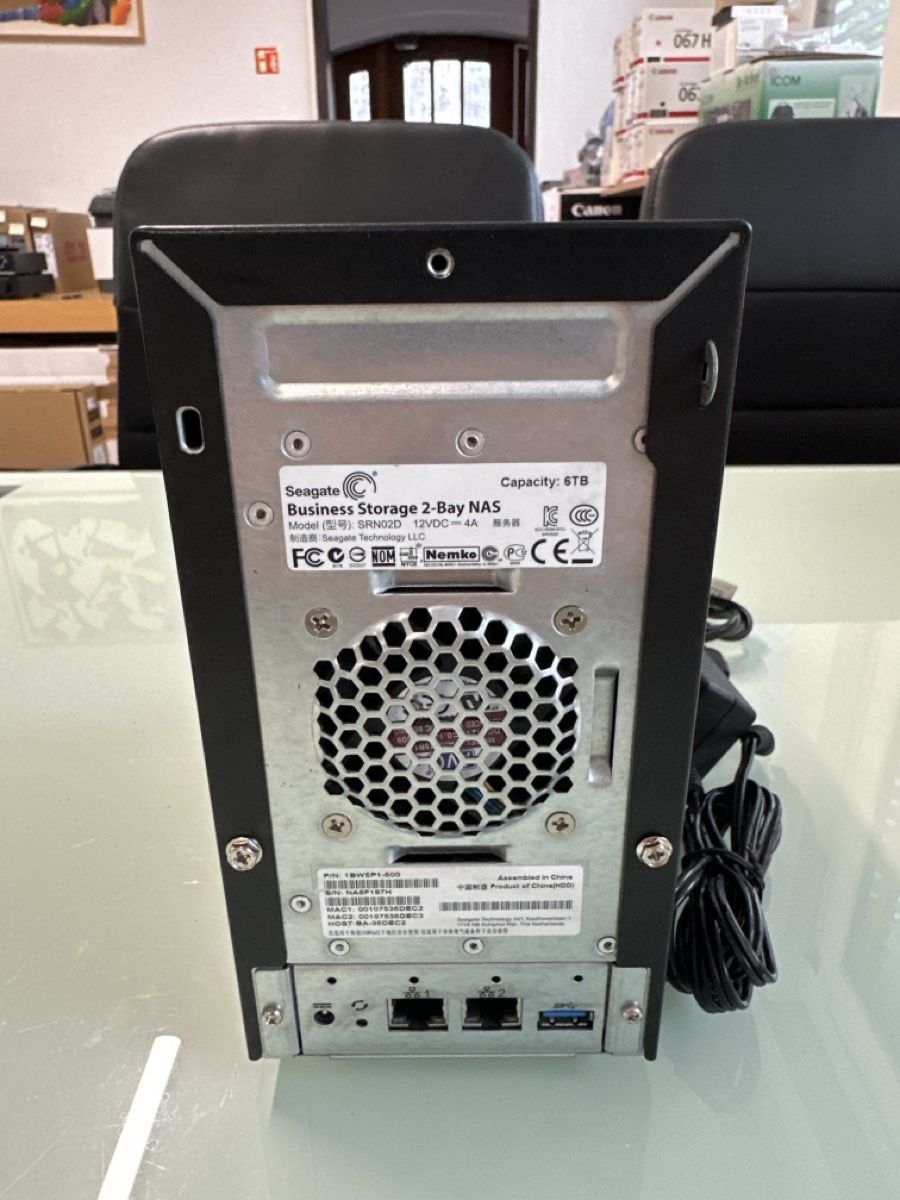 Seagate Server: Seagate Business Storage 2 Bay - NO DISK – Usato da Rancate venduto da Mixer0 1