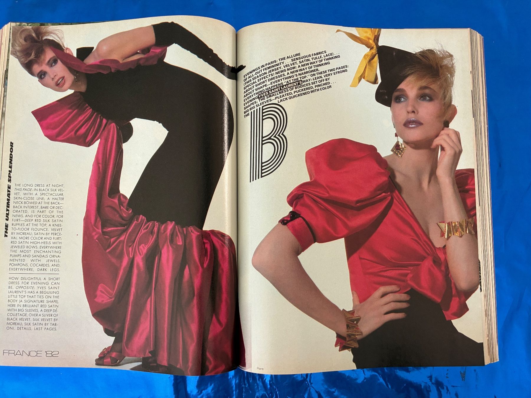 Riviste & Magazine: Vogue US 1982 Mode Design Style Magazin – Usato da Aarwangen venduto da nemkin61 6