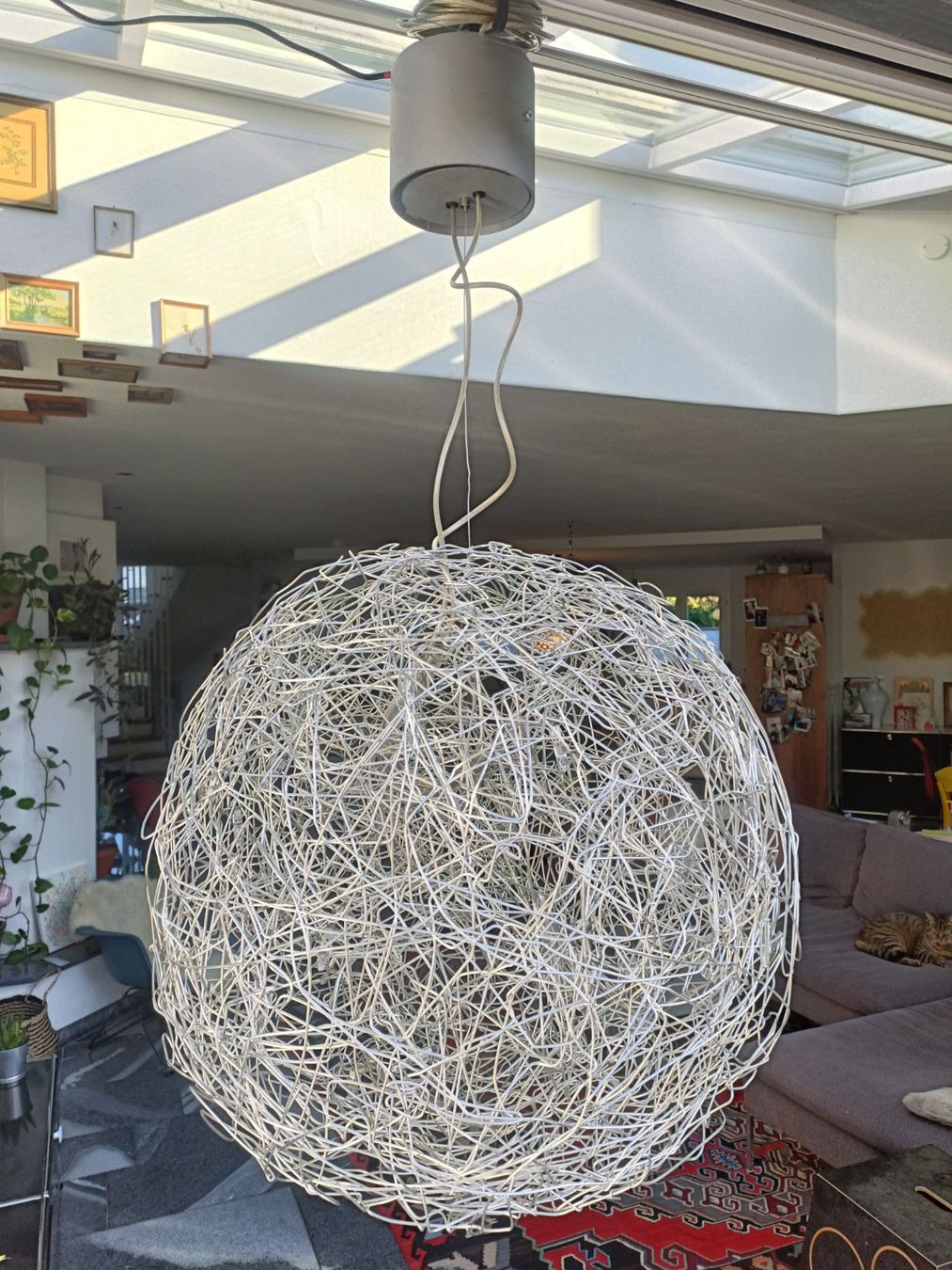 Catellani & Smith Lampadari & plafoniere: Hängeleuchte Catellani&Smith Fil de Fer – Usato da Schmitten FR venduto da oldtimer82 1