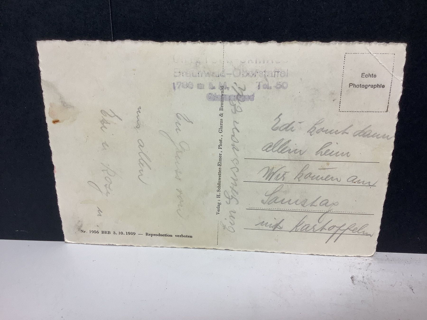 Cartoline postali: Braunwald – Usato da Flaach venduto da Monisoldshop 1