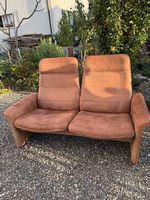 de Sede DS-50 Designklassiker  2-Sitzer Ledersofa / Vintage