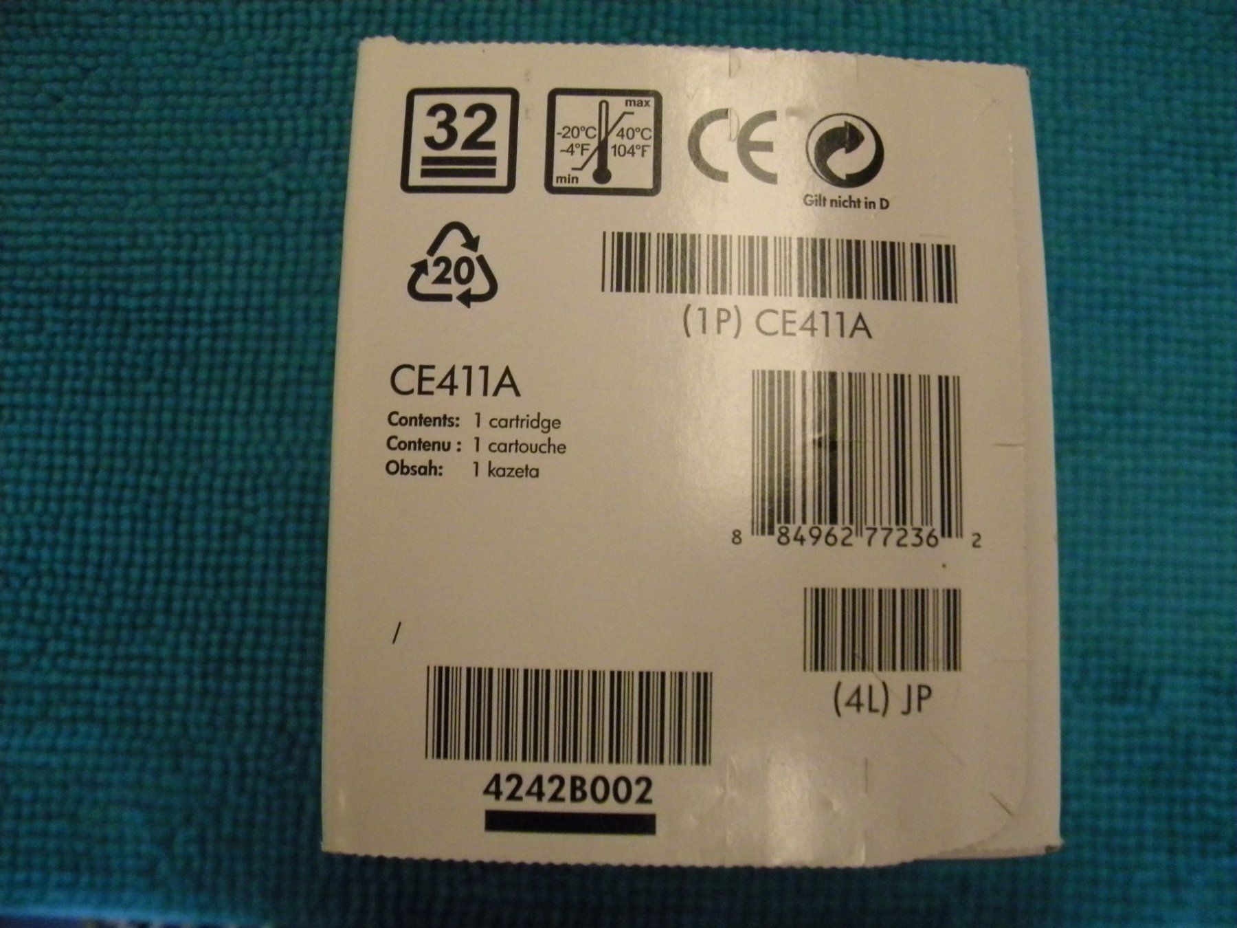 Hewlett Packard Druckerpatronen & Toner: CE411A  305A – Neu und originalverpackt aus Bühler von Wini100 2