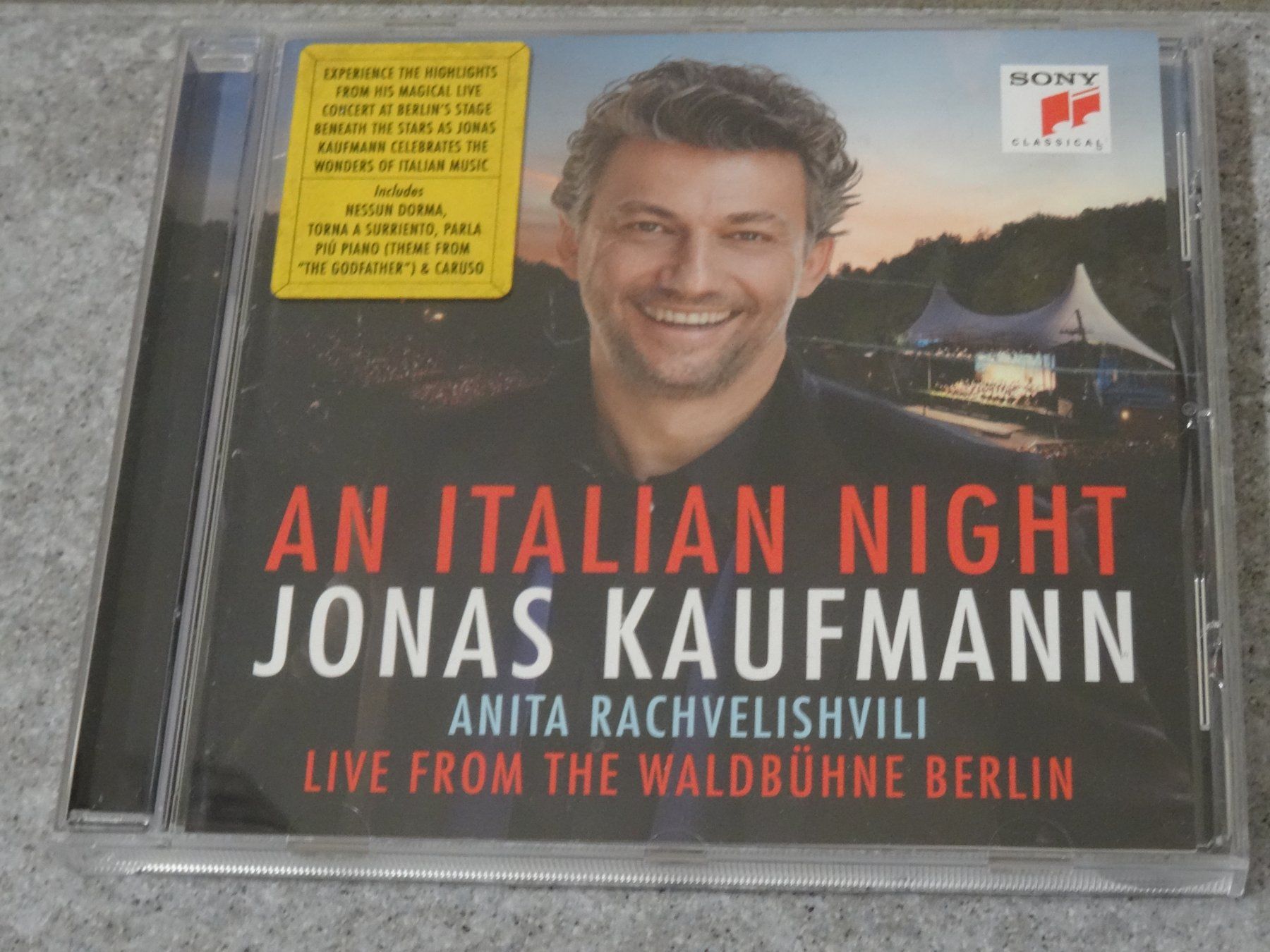 CD: Jonas Kaufmann: An Italian Night - CD – Usato da Olten venduto da Disc-Ausverkauf