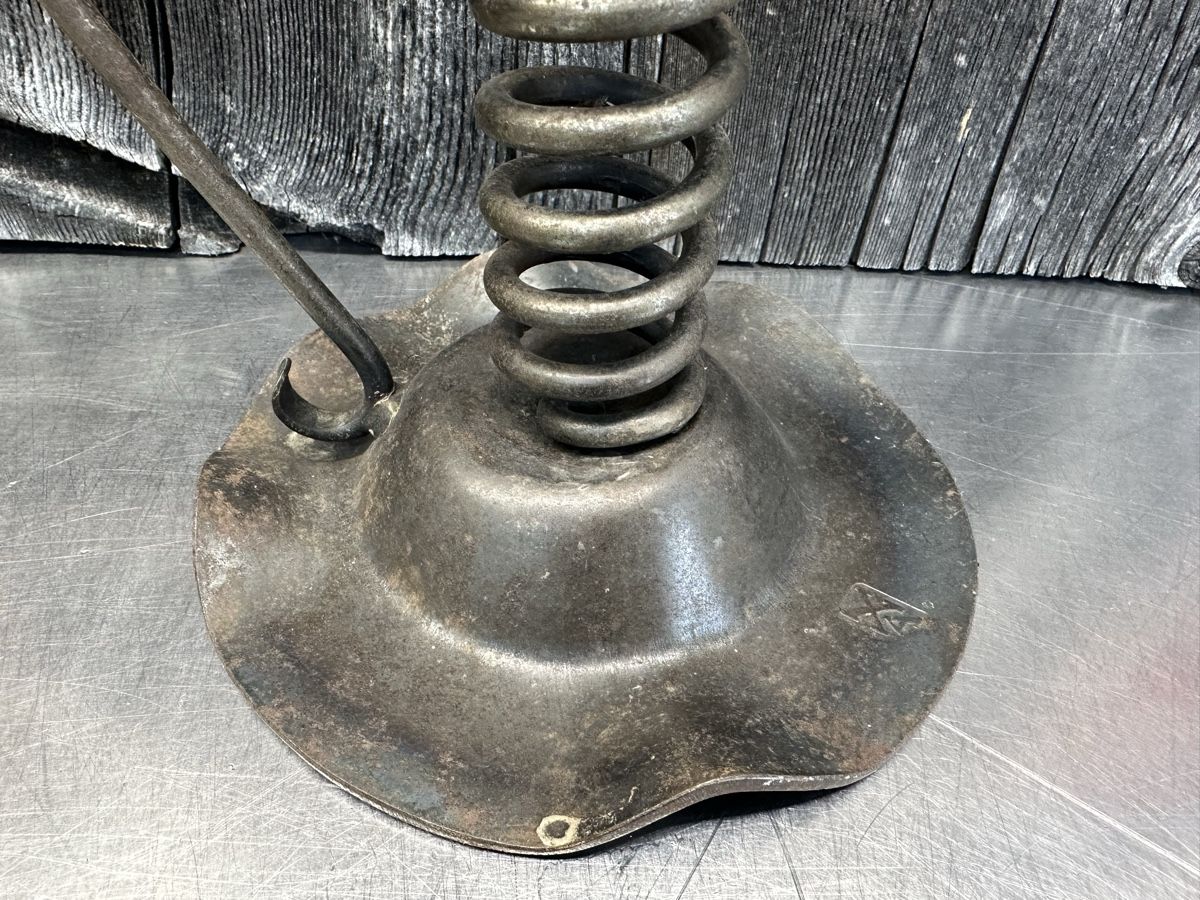 Kerzenständer: Rustikale Kerzenständer Lampe, Vintage, Metall – Gebraucht aus Schwende von weesli 2