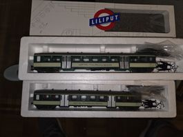 H0 LILIPUT Mittel-Thurgau-Bahn AB 154, B 121