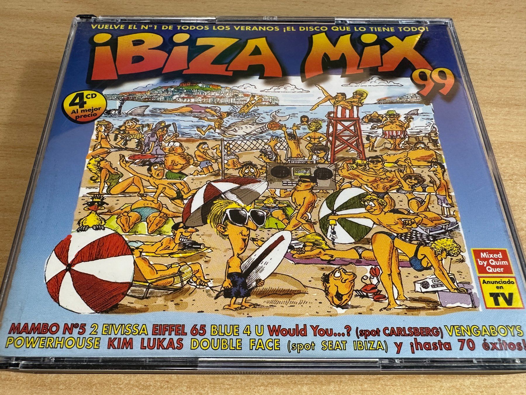 CD: Various – Ibiza Mix 99 - 4 CD – Usato da Rikon im Tösstal venduto da Alpenmutz