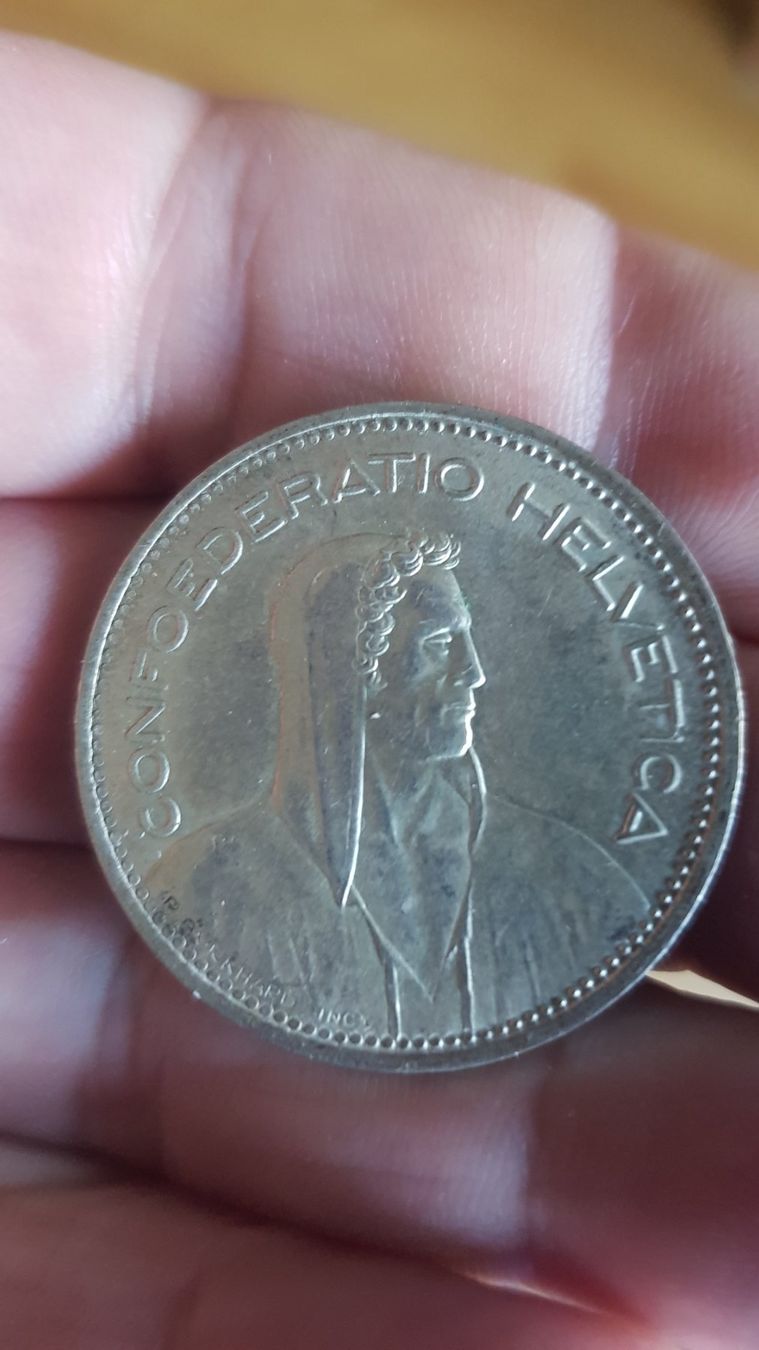 Alle Münzen: 5 Francs 1965 – Gebraucht aus Meyrin von menelaos77 1