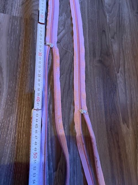 Stoffe: Hobby-Reissverschluss, 2 Griffe 165 CM – Gebraucht aus Neerach von romiping 1
