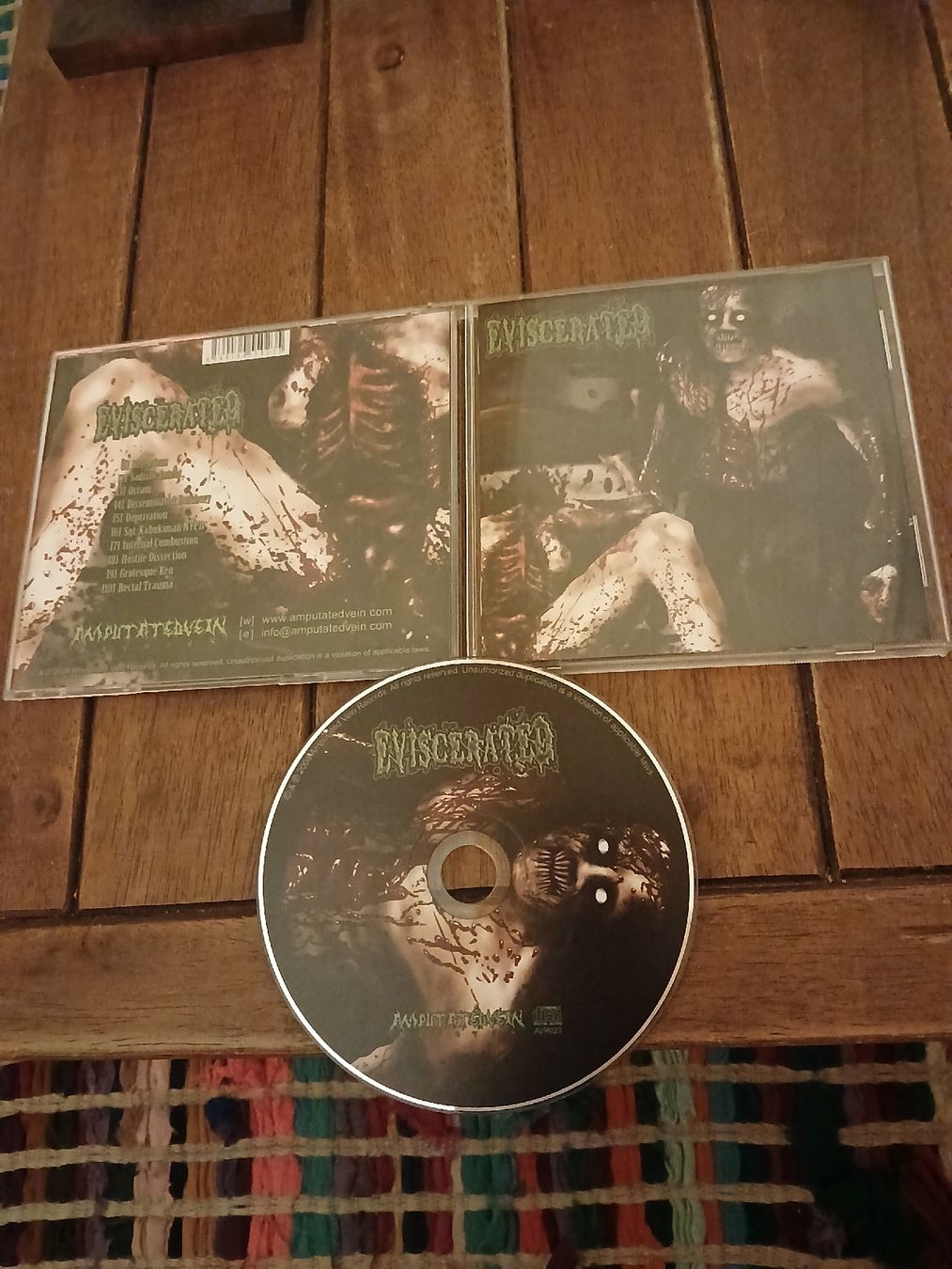 CDs: eviscerated- same – Gebraucht aus St-Cergue von VeganWarrior