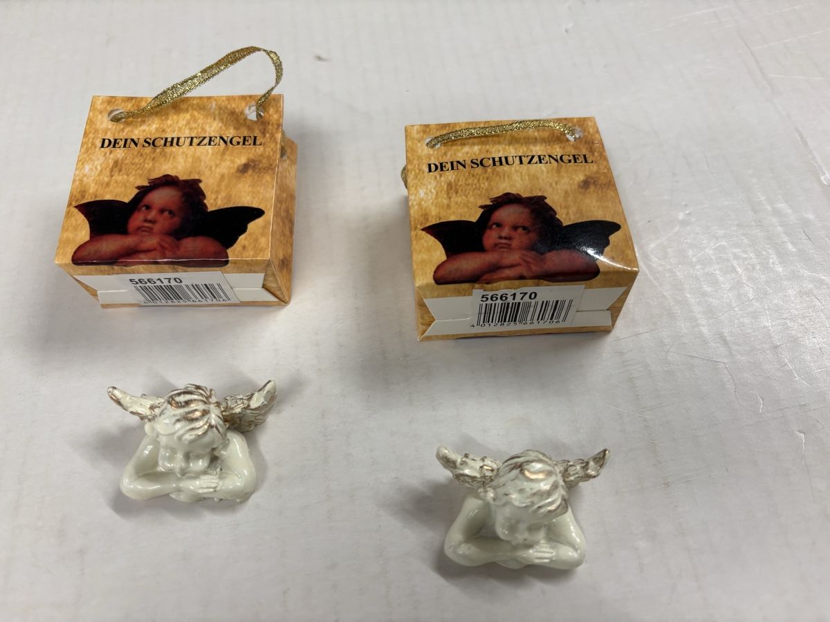 Tutte le decorazioni: Schutzengel Figur mit Geschenkverpackung, Neu, Winter – Usato da Küttigen venduto da cedione 1