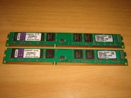 2 stück 8gb ddr3 PC3 10600 (1333) RAM für Computer.