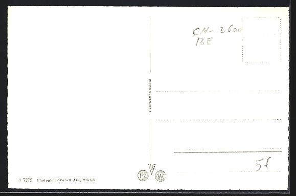 Cartoline postali: Thun, Hauptgasse mit vielen Geschäften – Usato da Berlin venduto da bartko-reher 1