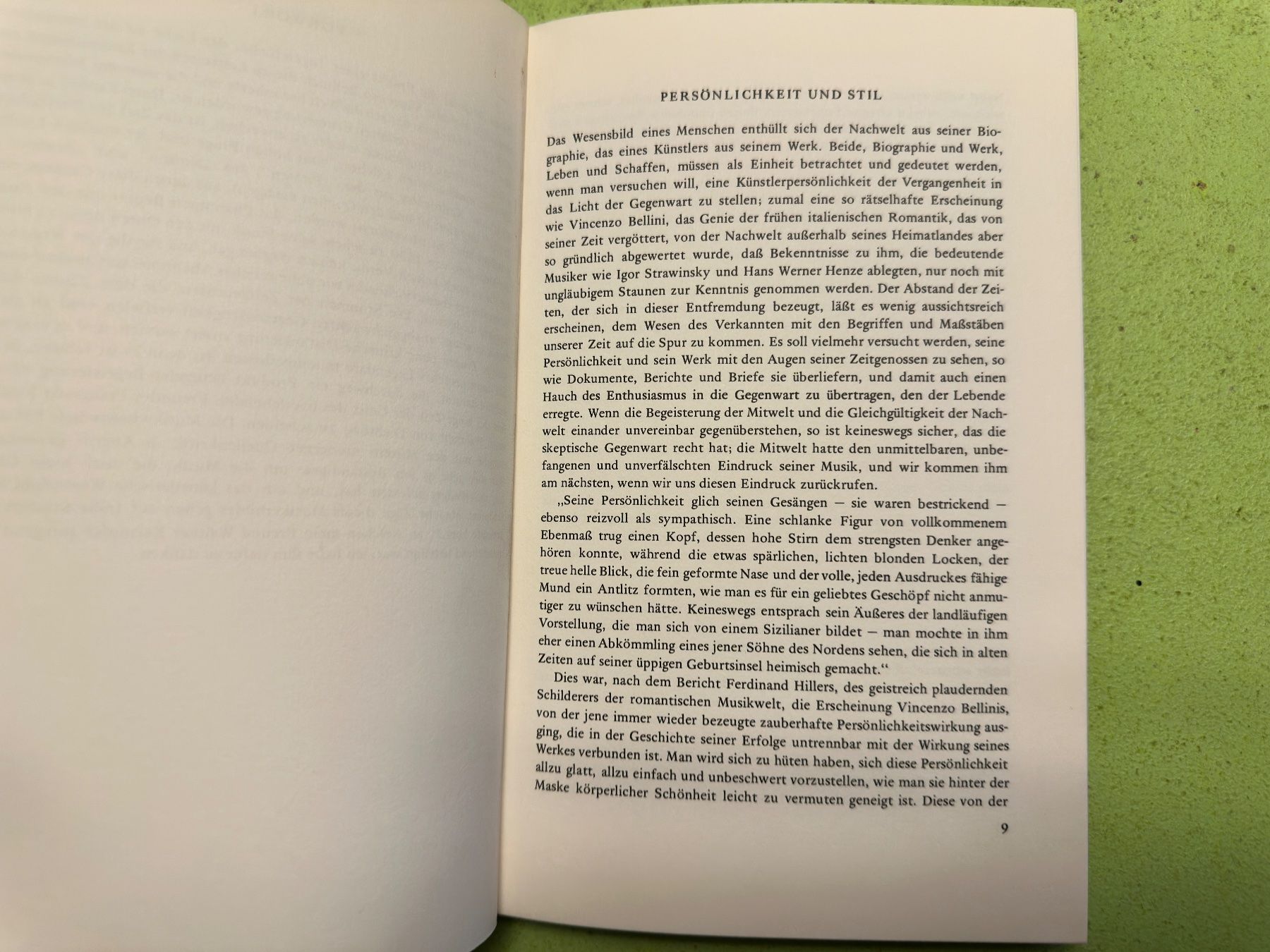 Libri: Werner Oehlmann: Vincenzo Bellini. – Usato da Zürich venduto da allp 4