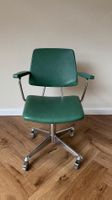 Fauteuil de bureau vintage vert - Design années 60