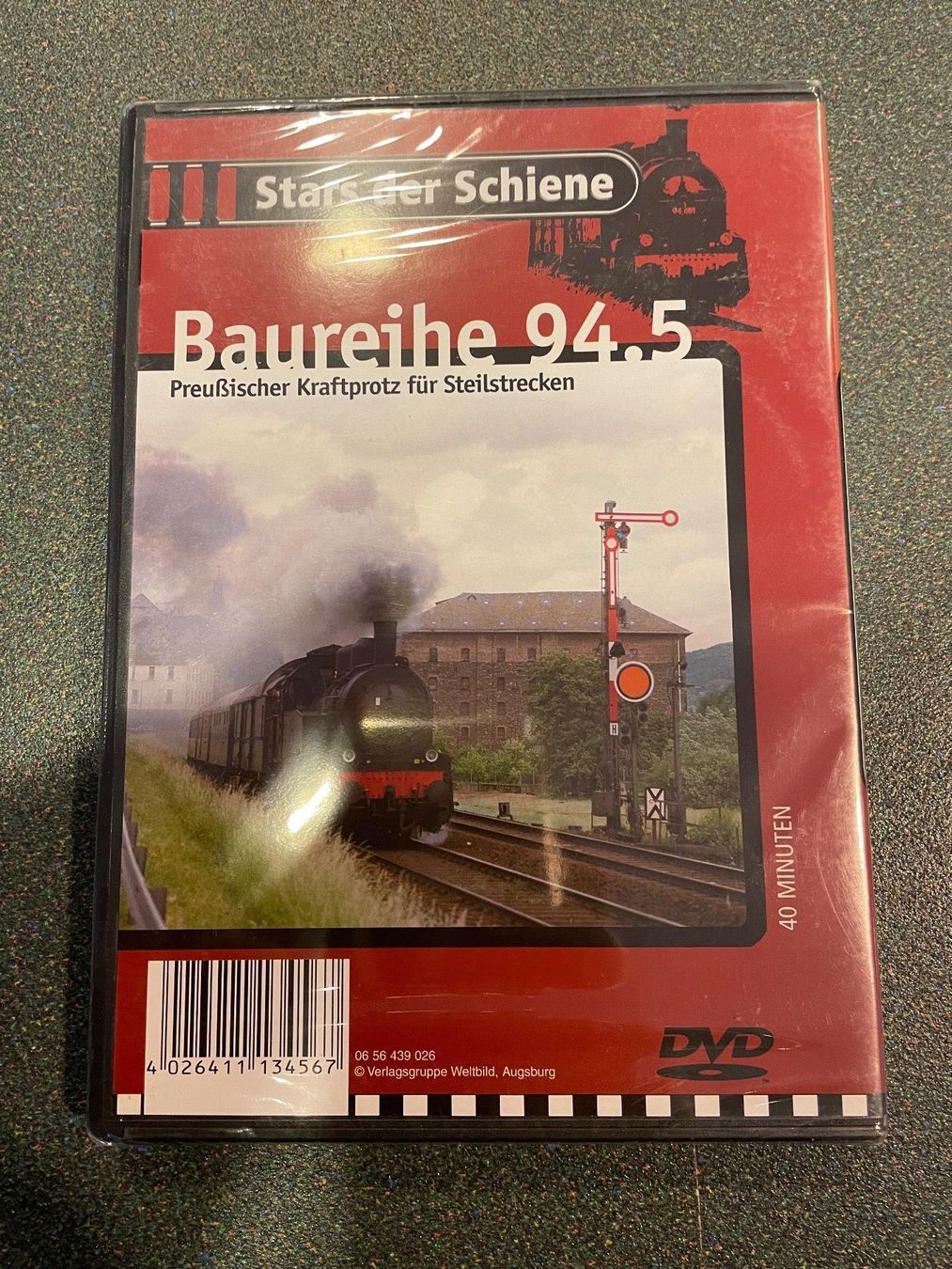Tutti i DVDs: DVD Eisenbahn Br 94.5 + Br 241 lok – Nuovo e nell'imballaggio originale da Chiasso venduto da Carrara-Modellismo