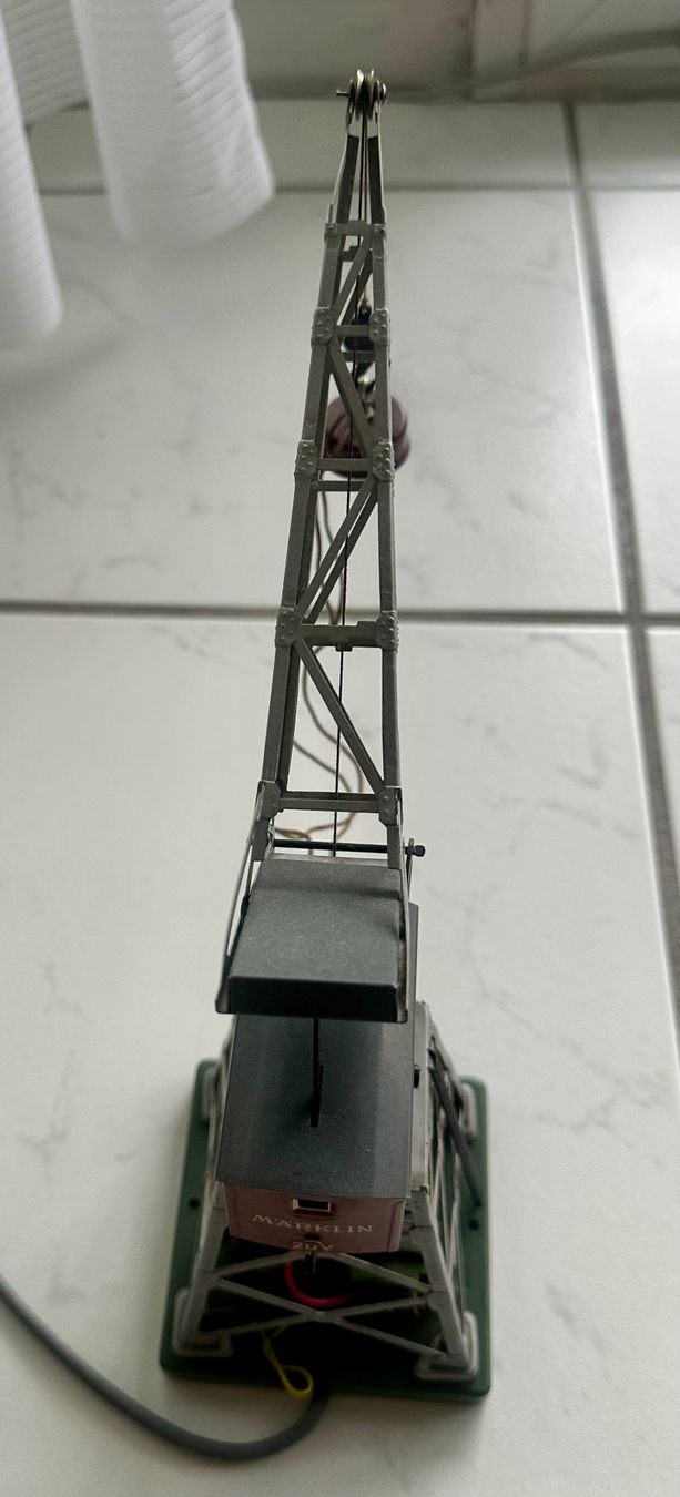 Märklin Modellini di ferrovie: Märklin HO-Kran – Usato da Oftringen venduto da ib.85 2