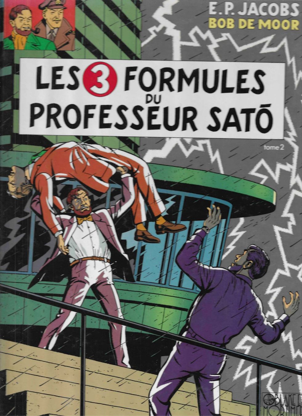 Fumetti: Blake et Mortimer - Les 3 formules du Professeur Satò E.O. – Usato da Savagnier venduto da Ne2065