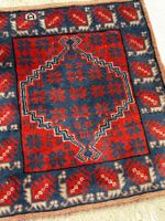 Kula 76x67cm Teppich handgeknüpft sauber