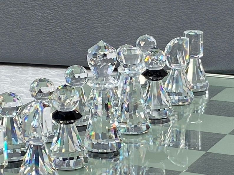 Jeux: Swarovski chess silver cristal – D'occasion à Biel/Bienne par ri-k2503 5