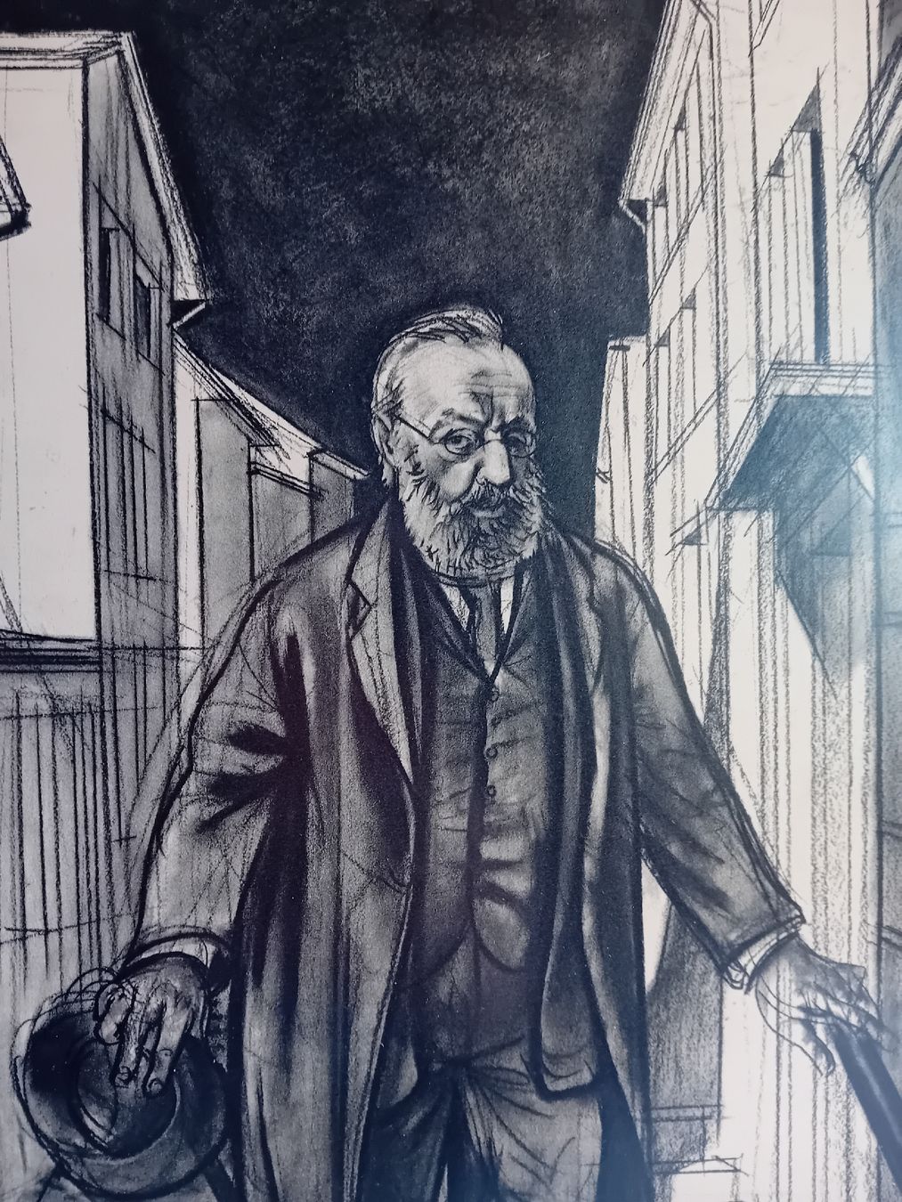 Grafica & Litografie: Hans Erni Litho? Dichter Gottfried Keller – Usato da Schweizersholz venduto da freyle1 1