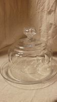 Cloche à gâteau ancienne  en cristal, parfait!