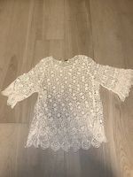 Blouse en dentelle blanche 100 % coton Carnaby