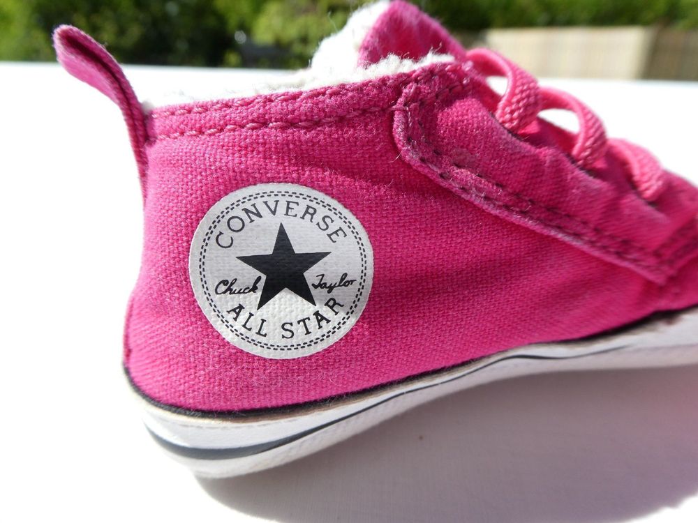 Converse Baby Sch hchen Gr. 20 pink Kaufen auf Ricardo