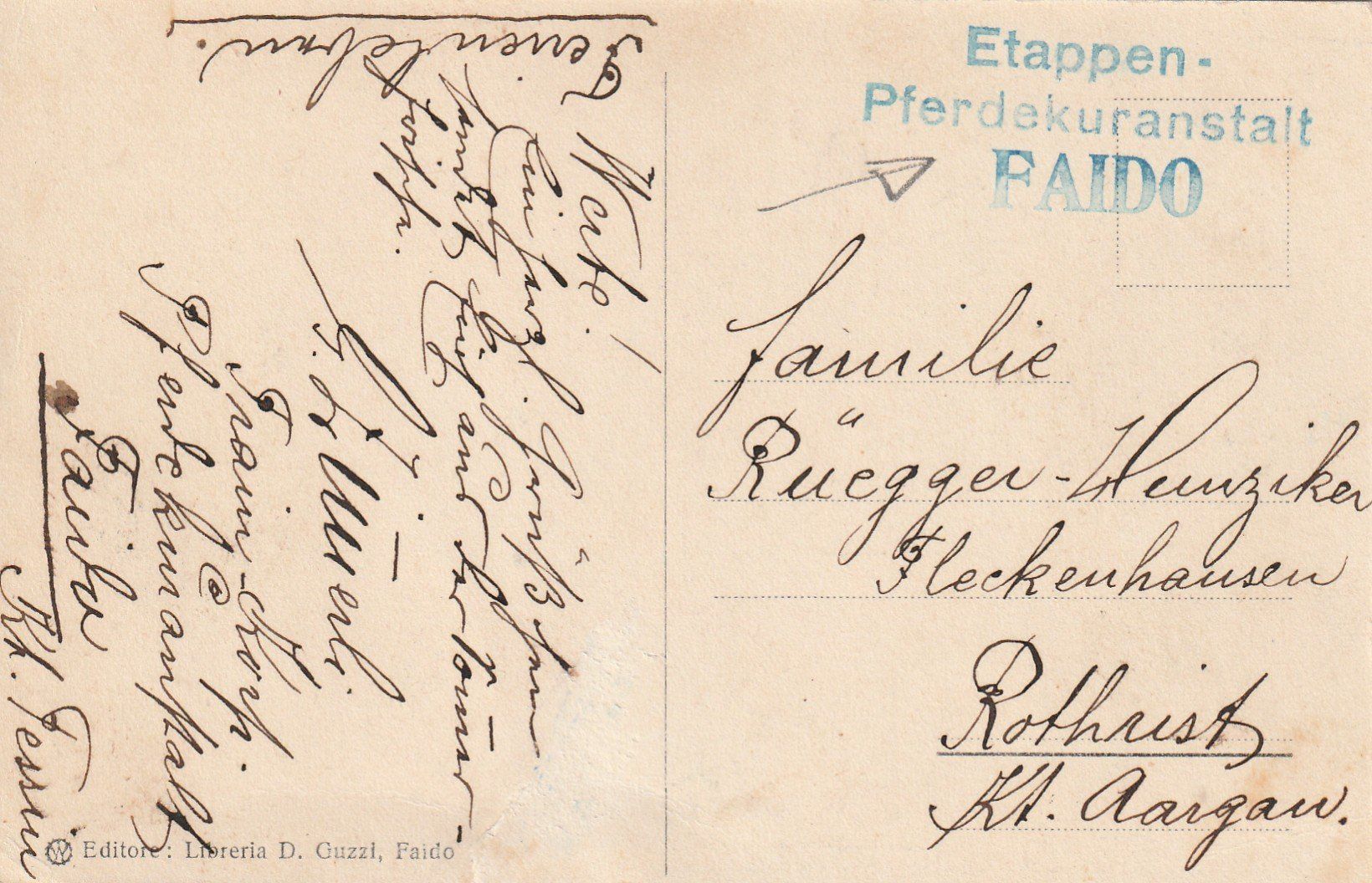 Cartoline postali: Faido Piazza Fontana – Usato da Rorschacherberg venduto da fratovi2 1