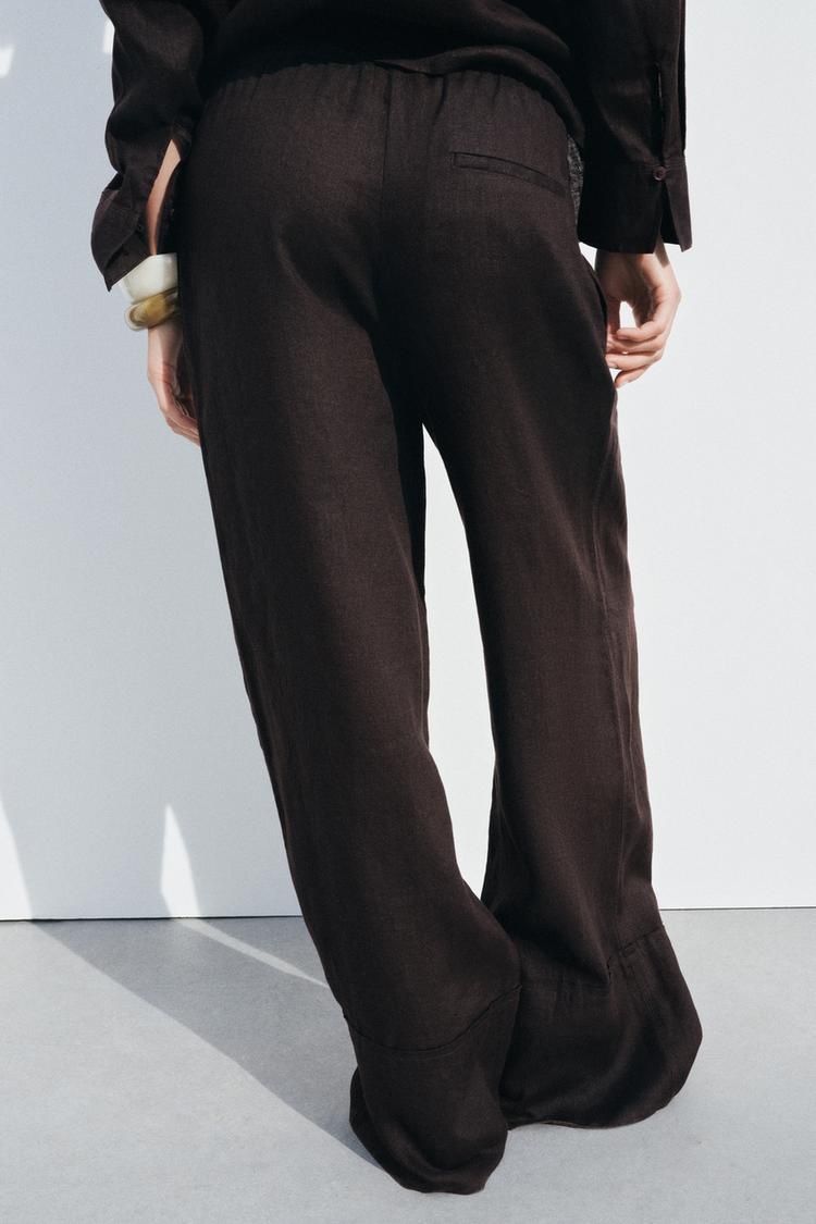 Zara Pantalons: Linen Trouser ZARA – Neuf (Voir description) à Sorens par purpureta 2