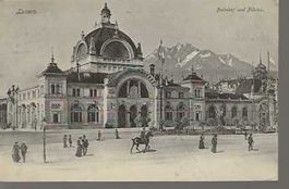 carte postale Luzern Pilatus