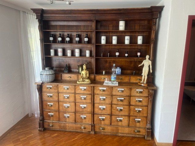 Buffets: Apotheker Schrank  - antik - Email Schilder – D'occasion à Romanshorn par Knut4