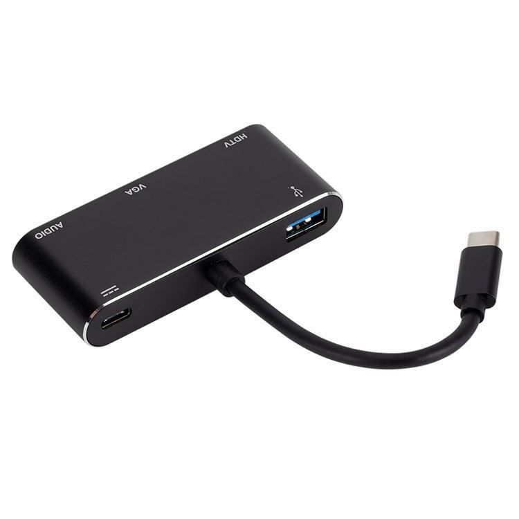 Unità & Adattatore: USB-C / Typ C zu HDMI / VGA / USB 3.0 / – Nuovo e nell'imballaggio originale da Aesch BL venduto da Elektronik_Laden 2