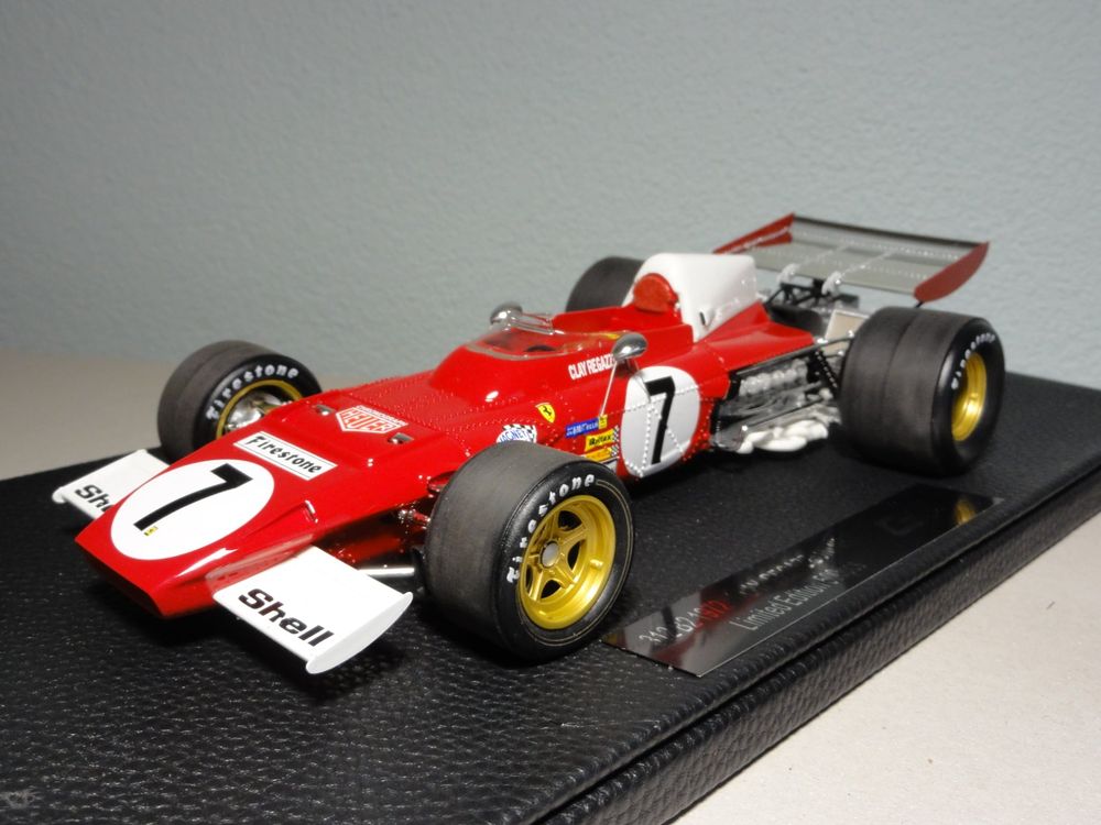 GP Replicas 1:18 Ferrari 312 B2 Clay Regazzoni 1972 | Acheter Sur Ricardo