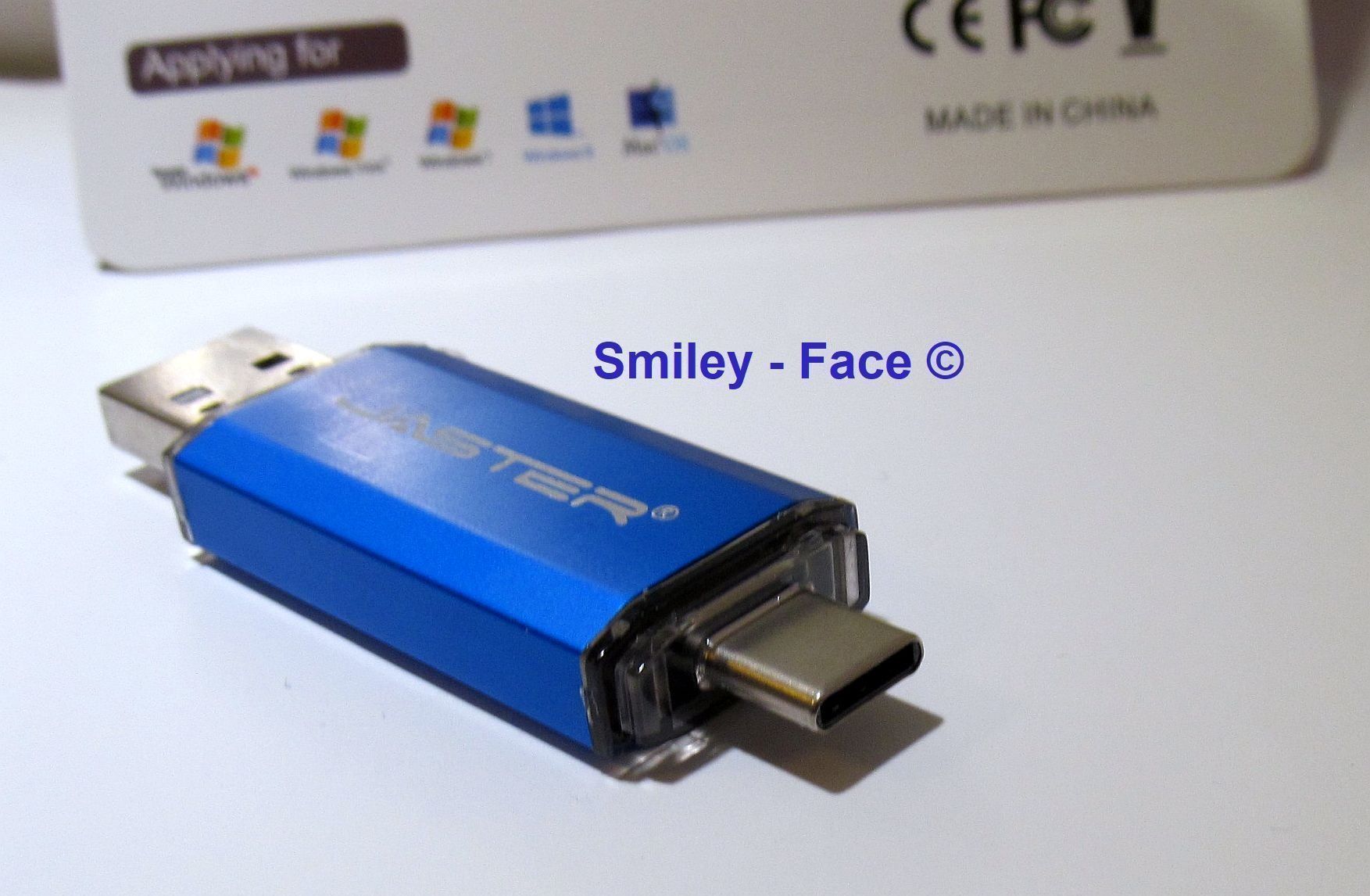 Chiavette USB: USB 3.0 Memory Stick 32 GB duo Blau – Nuovo e nell'imballaggio originale da St. Margarethen TG venduto da Smiley-Face 3