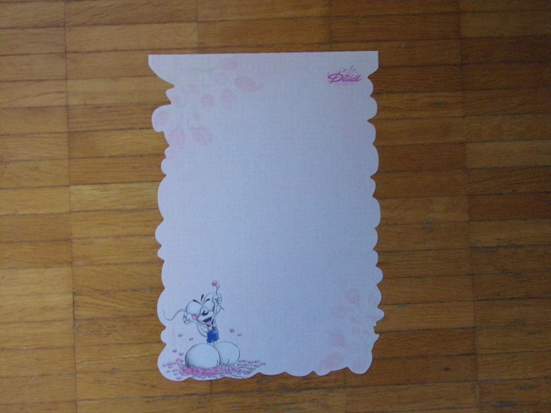 Carta: Diddl Blatt  A4  selten Nr. 95 – Usato da Winterthur venduto da Jessi_di