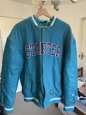 Starter College Jacke türkis Grösse L guter Zustand