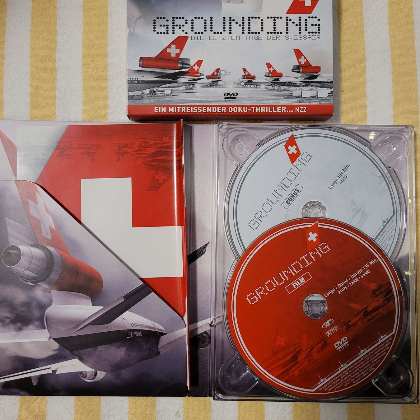 Tutti i DVDs: Swissair Grounding Buch und DVD – Usato da Würenlos venduto da Felisha 6