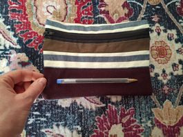 Handgemachtes Necessaire Täschli mit Reissverschluss