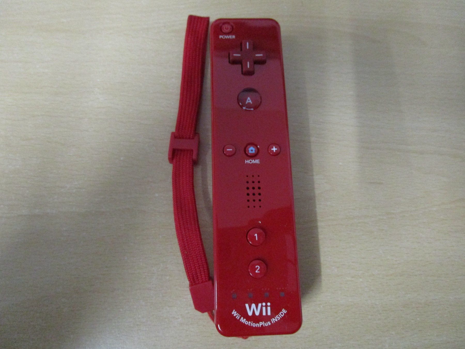 Nintendo Controller: Original Nintendo Wii Motion Plus Controller - NEUWARE - rot – Nuovo (secondo la descrizione) da Goldau venduto da agestuffer