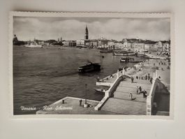 Schiffe, Venedig Riva Schiavoni Sklaven-Damm alt